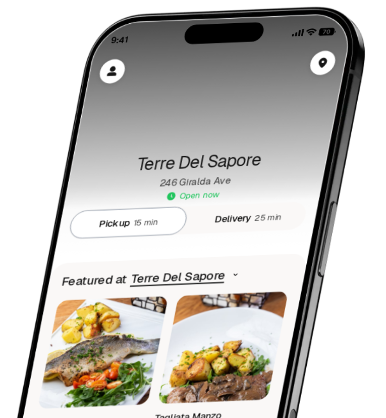 Terre Del Sapore app preview