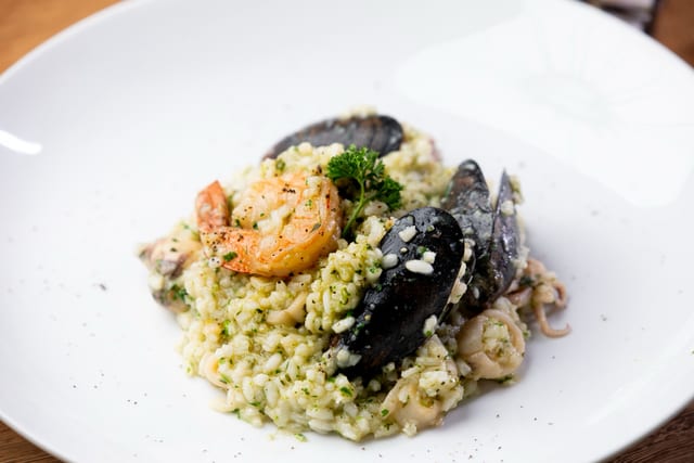 Risotto mare.