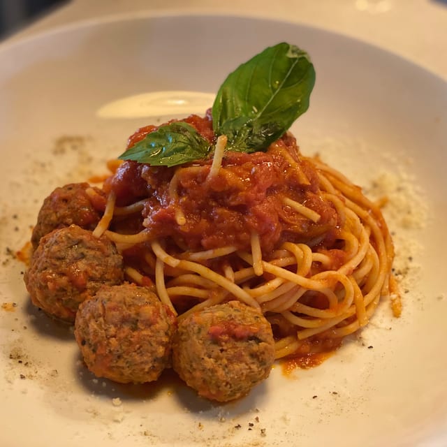 Spaghetti Meatballs.